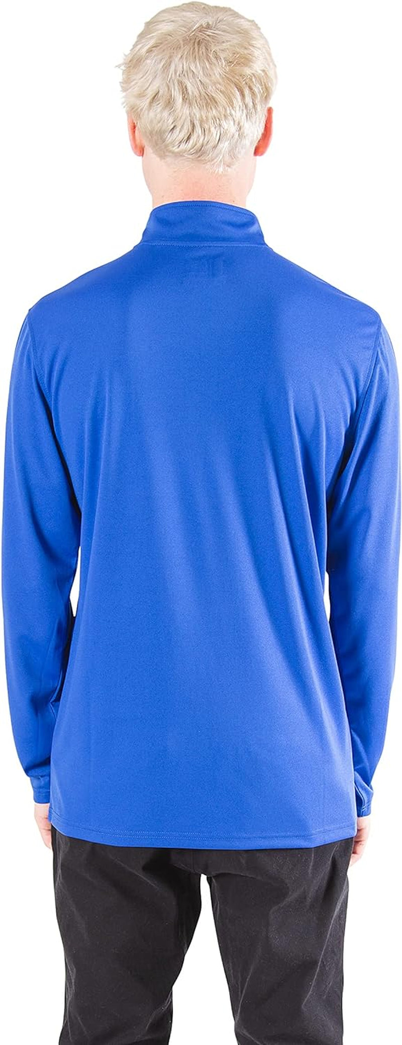 Men'S NBA Official Super Soft Quarter Zip Long Sleeve T-Shirt