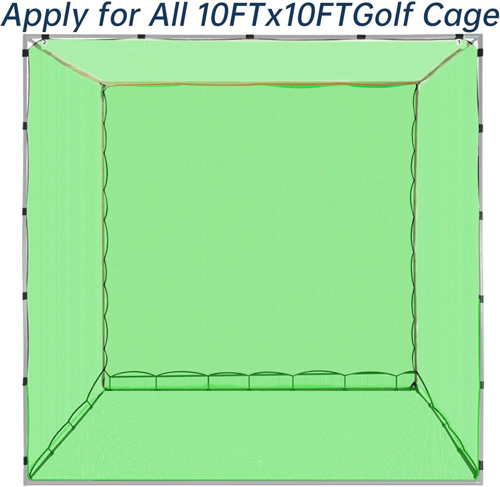 Golf Practice Hitting Nets for Backyard Driving Indoor Use Heavy Duty Practice Golf Driving Nets for Backyard Premium Portable Golf Impact Nets Cages with Frame and Net for Men