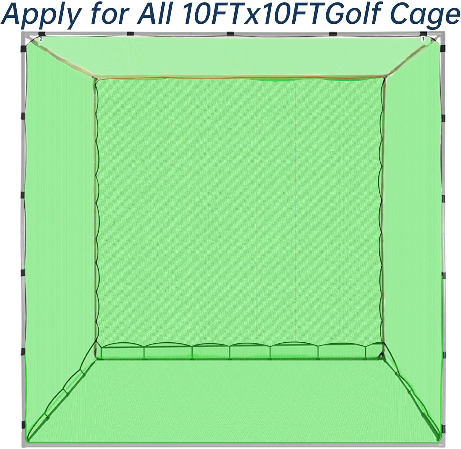 Golf Practice Hitting Nets for Backyard Driving Indoor Use Heavy Duty Practice Golf Driving Nets for Backyard Premium Portable Golf Impact Nets Cages with Frame and Net for Men