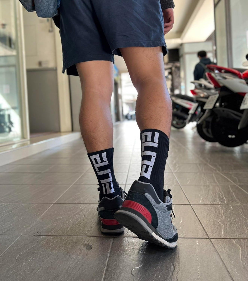 Basketball Crew Socks for Men and Women, Cushion Performance Athletic Basketball Socks