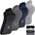 Unisex Non Slip Grip Socks with Cushion for Yoga Pilates Barre Home & Hospital