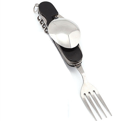 Portable Collapsible Convertible Dining Utensils