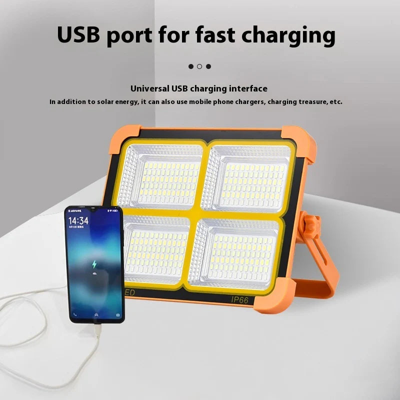 Sun-Powered Mobile Camping Lantern