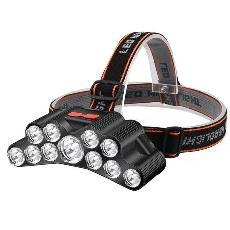 Hand-Worn Nighttime Fishing Waterproof Headlamp