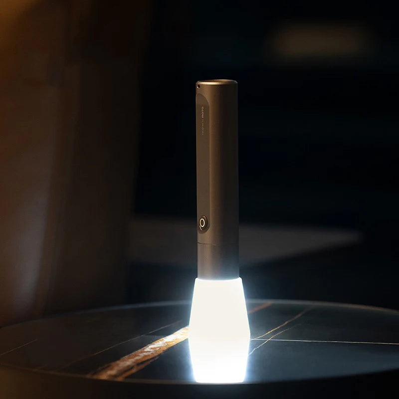 Durable Metal Shiny Camping Multi-Tool Torch