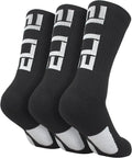Basketball Crew Socks for Men and Women, Cushion Performance Athletic Basketball Socks
