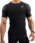 Men'S Compression Shirt - Athletic Base Layer for Workouts Running Dry Fit Athletic Training