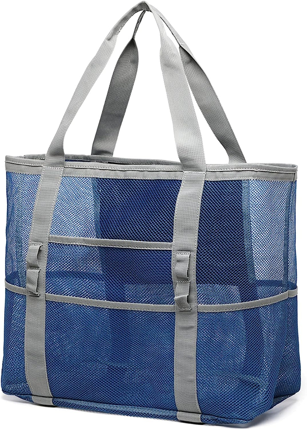 Mesh Beach Bag Family - Large Tote Bag for Cruise Pool Toys Beach Vacation Essentials